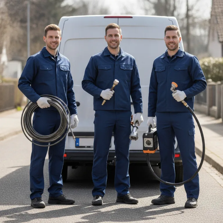 Avløpsrens team i Sandefjord